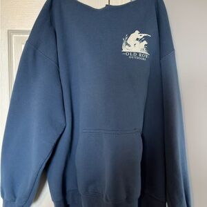 Old Row Outdoors Blue Men's Hoodie